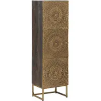 vidaXL Highboard Koper 35 x 30 x 120 cm