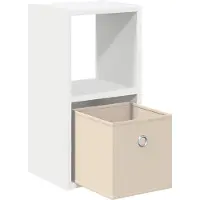 vidaXL Nachtkastje 2 st Wit 25,5 x 22 x 49,5 cm Bewerkt hout