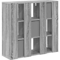 vidaXL Dressoir Grijs Sonoma 73,5 x 24 x 69,5 cm