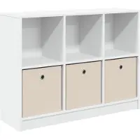 vidaXL Dressoir Wit 102 x 32 x 73,5 cm