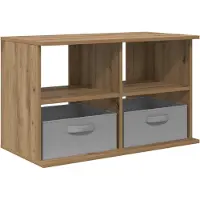 vidaXL TV-stand 79 x 40 x 48 cm Artisan Eiken