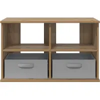 vidaXL TV-stand 79 x 40 x 48 cm Artisan Eiken