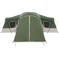 vidaXL Familietent Groen 610 x 610 x 210 cm