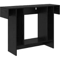 vidaXL Zwarte Eik 101 x 30 x 74 cm
