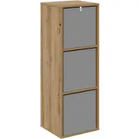 vidaXL Dressoir Artisan Eiken 35 x 32 x 99,5 cm