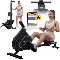 Hop-Sport Hop Sport Bazel – Roeimachine – Magnetische Weerstand – 16 Niveaus – Bluetooth Kinomap
