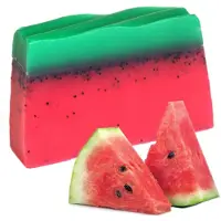 Ancient Wisdom Handgemaakte Zeep Bar - Watermeloen - 1.2kg - Douchemiddel - Zeepblok - Handzeep - 24x8x6.2cm