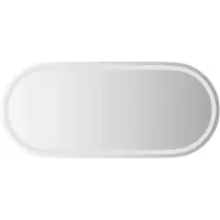 vidaXL Badkamerspiegel LED ovaal 100x45 cm