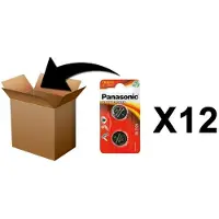 Panasonic - 24 Stuks CR2016 Box 12 Pack - 12 (Blisters a 2 stuks)