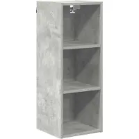 vidaXL Hangkast Beton Grijs 30 x 29,5 x 80 cm Bewerkt hout