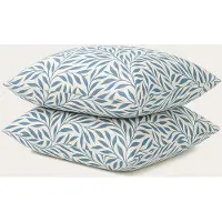 HappyBed Kussenslopen Twilight Leaves 60x70 cm - Kussensloop set 2 stuks - 100% Katoen - Ultieme slaapcomfort