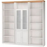 Notio Living Anita- Boekenkast in klassiek landhuisdesign van grenenhout7 WH