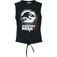 Jurassic Park Top - 93 - S tot 3XL - voor Vrouwen - zwart | Maat XL