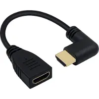 NÖRDIC HDMI-N5025 - HDMI-adapter - 8K60Hz/4k120Hz 48Gbps - Mannelijk naar Vrouwelijk - 17cm