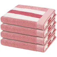 Ross Sonstiges 4 X handdoek - in set 4 pack Doubleface Stripes