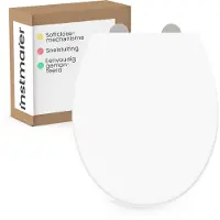 INSTMAIER Helma - WC bril - Duroplast - ovale vorm - Wit
