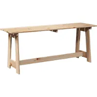 vidaXL Tuinbank Naturel 119 x 37 x 47 cm Massief grenenhout