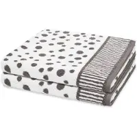Ross Sonstiges 2 X douchehanddoek in set 2 pack Punkte allover