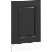 vidaXL Vaatwaspaneel Kalmar 45x1,5x57 cm bewerkt hout zwart