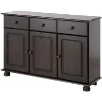 Notio Living Mette - Dressoir met 3 deuren en 2 lades in grenen Havana