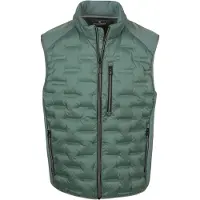Casa Moda Groene gewatteerde bodywarmer