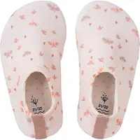 Fresk Zwemschoenen 29/30 -UV 50-bescherming – Antislip Strandschoenen – Quick Dry – Waterschoenen voor Kinderen – Elastische Pasvorm Meisjes - Creme - Butterflies