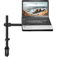 NÖRDIC MM09 Monitor arm laptophouder -Draai- en Kantelbaar - Tot 17 inch - Zwart