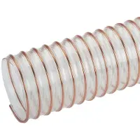 Tameson Antistatische PUR Druk- en Zuigslang 75 mm (ID) 53 mm (BR) 10 m food-grade