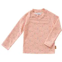 Fresk Zwemshirt 86 - Sneldrogende Zwemkleding voor Kinderen - UPF 50 - Zwemshirt voor Meisjes - Zwempak met Lange Mouwen - Roze - Mimosa