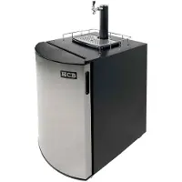 HCB - Professionele Horeca Bierkoeler - Tapkraan bier - verrijdbaar - 230V - 51.5x66.5x85 cm (DxBxH) - 27.10 kg - 8819