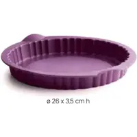 Tupperware Siliconen Bakvorm MFV Princess taart/vlaai vorm