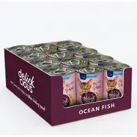 Delickcious katten drink met oceaanvis 12x140g