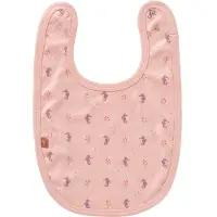 Fresk Slabbetje Meisjes - Kraamcadeau – Spuugdoekje – Kwijldoekje - Roze - Seahorse