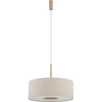 Valotorni Santana hanglamp, E27, crèmekleurig