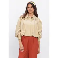 Aaiko Dames Blazers Yuki Ten 564 - Beige - Maat XXL