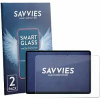 Savvies 2 Stuks Screenprotector - geschikt voor Teclast P33 - beschermfolie glas transparant