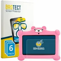 BROTECT - Screenprotector voor LETSGOSPT C88 7" - Folie Beschermfolie transparant 6 Stuks