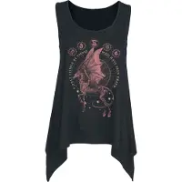 Harry Potter Top - Thestral - S tot XXL - voor Vrouwen - zwart - Maat XXL