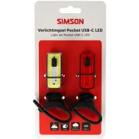 Simson verlichtingsset Aurora Pocket - USB-C oplaadbaar