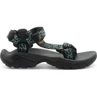 Teva Sandalen 'Terra Fi 5' turquoise / zwart / wit