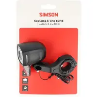 Simson koplamp Aurora E-line 60HB - E-Bike (ebike)