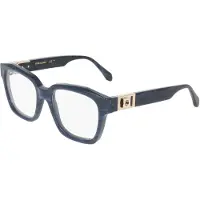 Ferragamo SF3040 Blue horn 52/19/140 WOMAN Brilmonturen