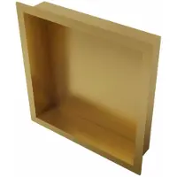 Adema Calypte Inbouwnis - 30x30x7cm - Goud
