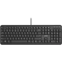 Canyon Velvet Tread Serie - Bedraad Toetsenbord - Ergonomisch - Zwart