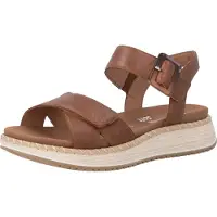 Remonte Sandaal 'Sandalen Plat' cognac
