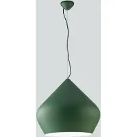 LUCE Design Hanglamp Tholos, dimbaar, groen, Woon-/ Eetkamer, metaal, Modern, hanglamp