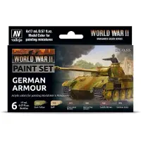 Wittmax val70205 - Model Color - WWII German Armour Set 6 x 17 ml
