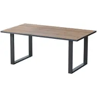 Vicco Eettafel Avido Krachtige eik goud 180 x 100 cm, Model 58471