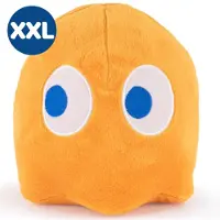 Pac-Man Spookje (Oranje) Pluche Knuffel XXL 65 cm - Grote Speelgoed Knuffels voor Kinderen Jongens Meisjes