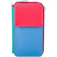 Mywalit Portemonnee lichtblauw / mintgroen / rood